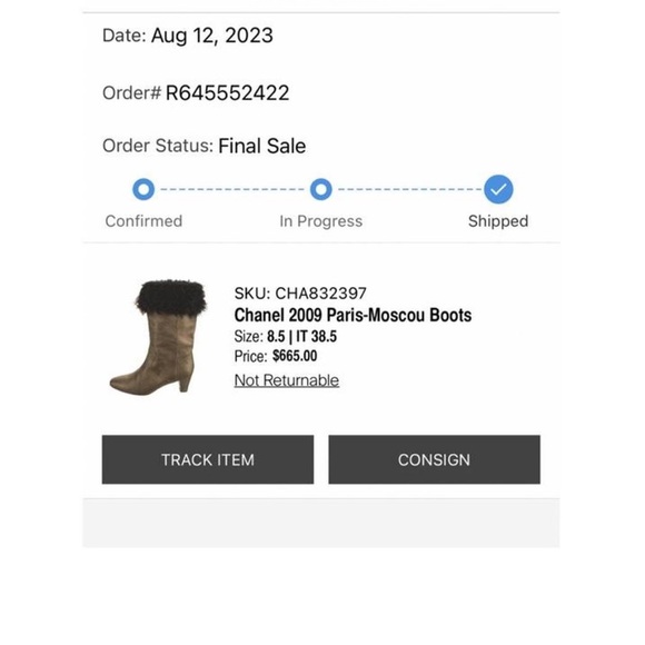 Chanel 2009 Moscou Boots - Picture 5 of 5